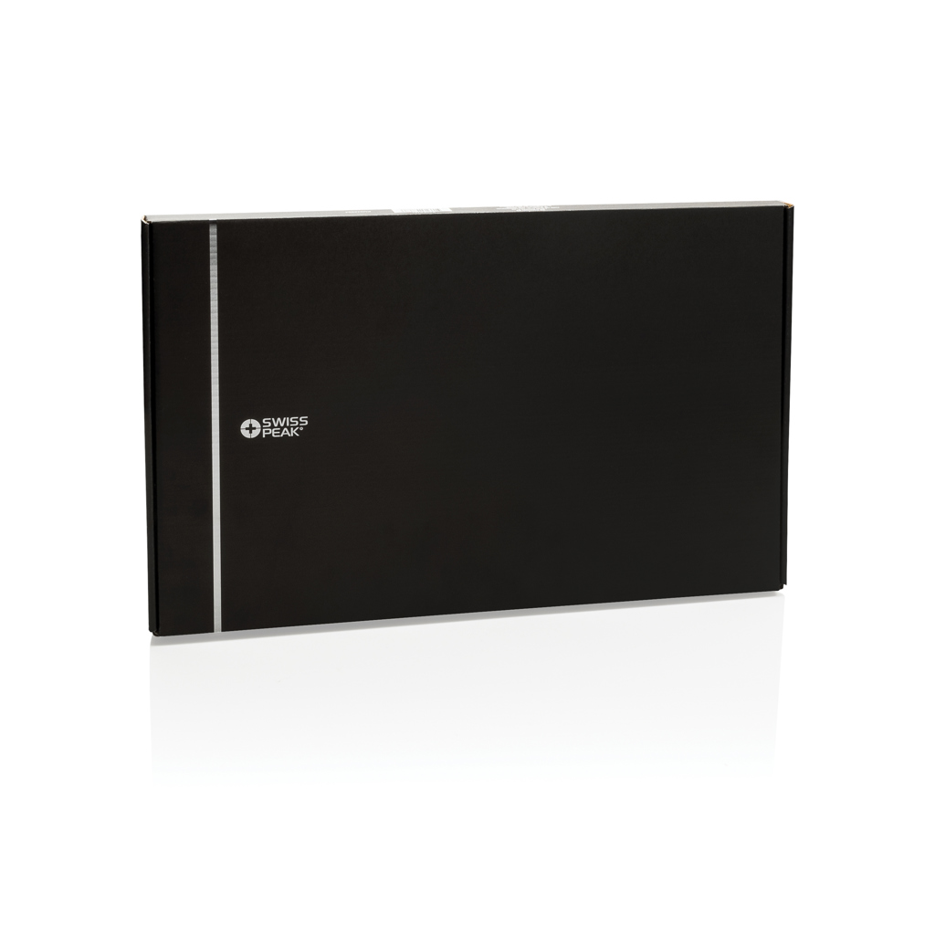 Swiss Peak magnet. 15,6" Laptop-Sleeve mit 15W Ladefunktion