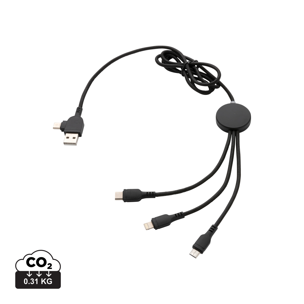 Light-Up Logo 6-in-1 Kabel