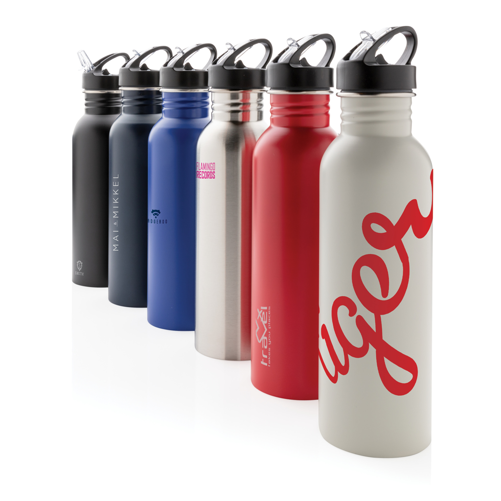 Deluxe Sportflasche aus Edelstahl