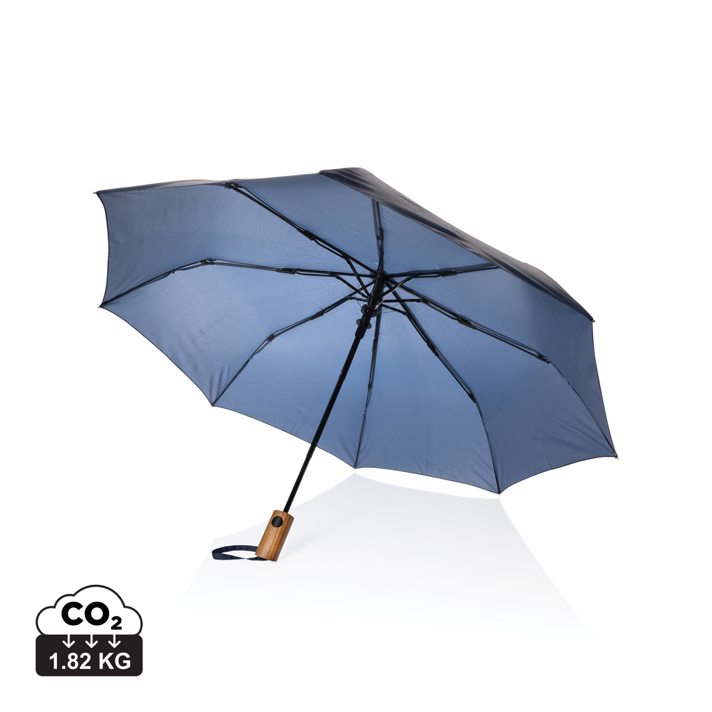 Kaycey 21“ Auto-Open Mini-Regenschirm aus AWARE™ rPET