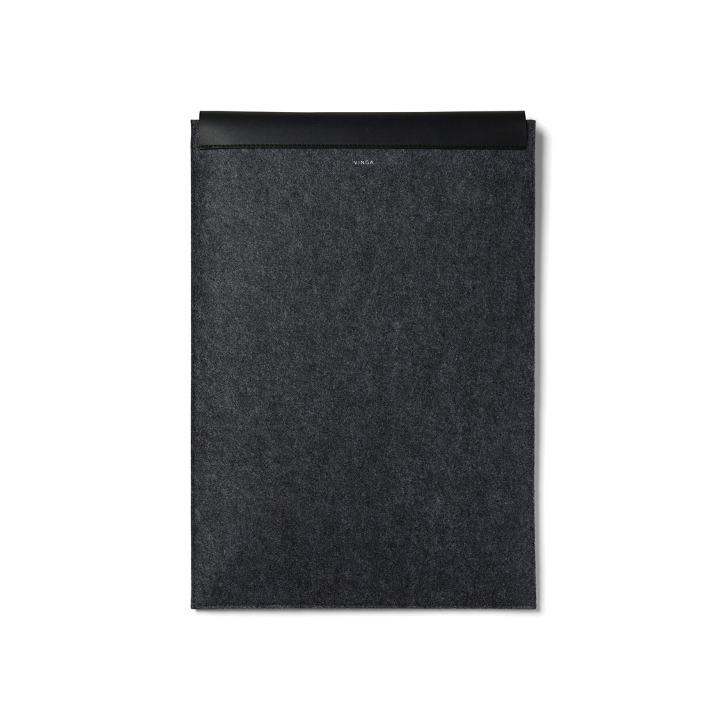 VINGA Albon 17" Laptop-Seeve aus GRS recyceltem Filz