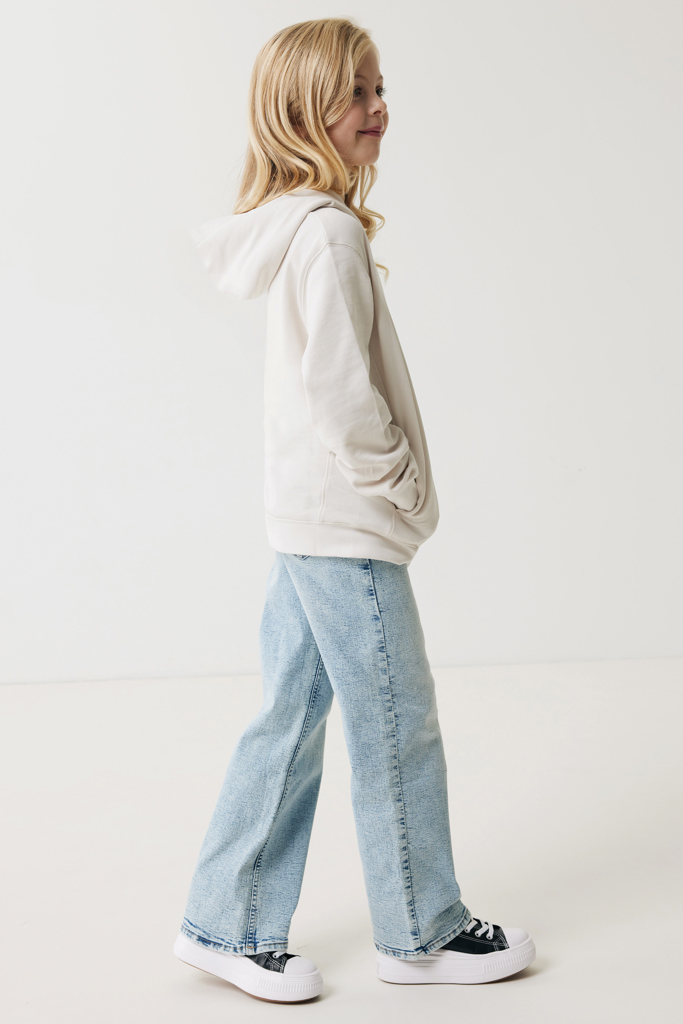 IQONIQ Yengo KidsHoodie mit Seitentaschen aus rec. Baumwolle