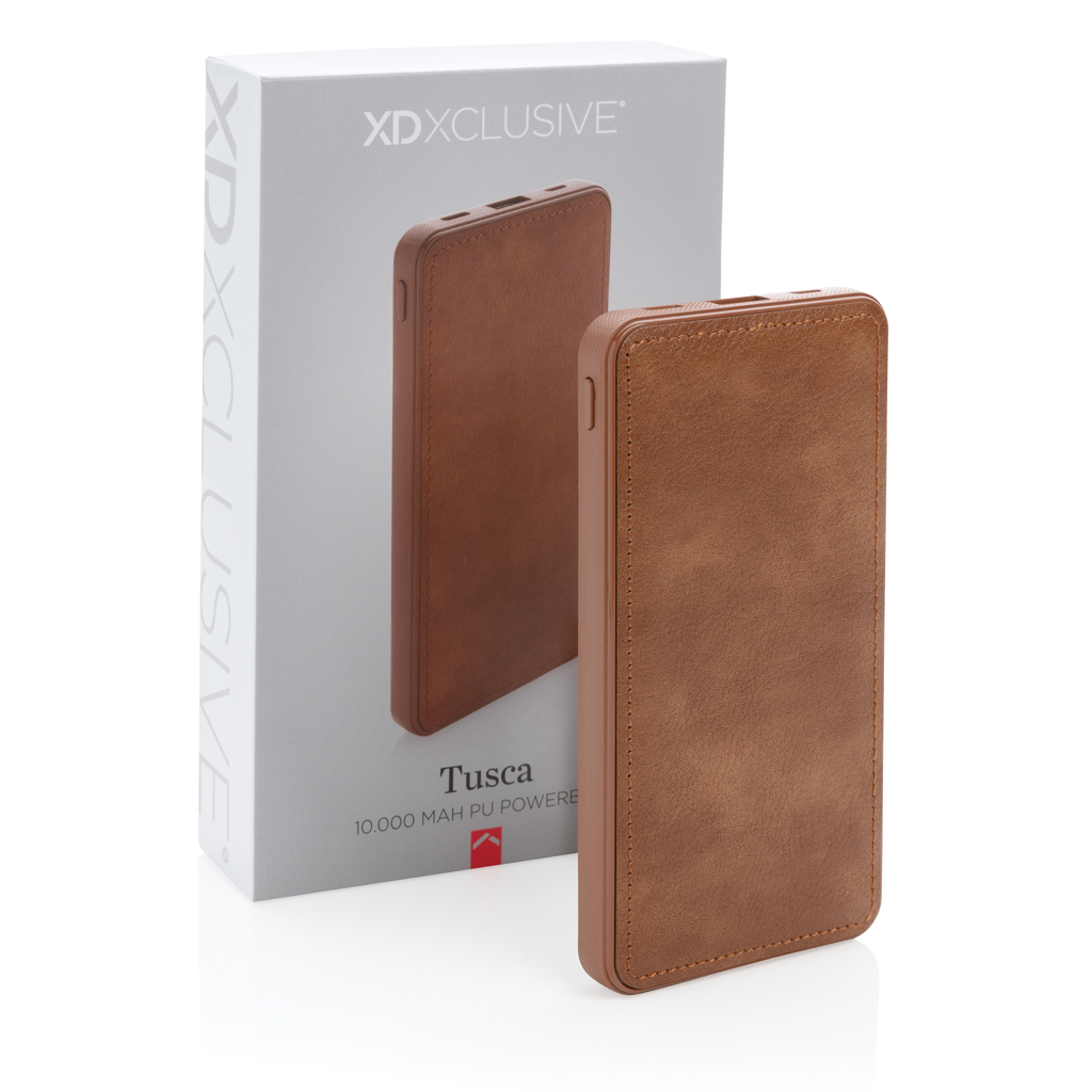 Tusca 10.000 mAh PU Powerbank Tusca 10.000 mAh PU Powerbank