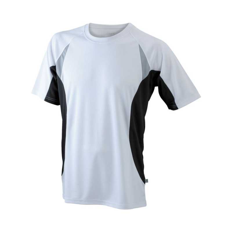 3M Lauf Shirt Damen weiß-schwarz