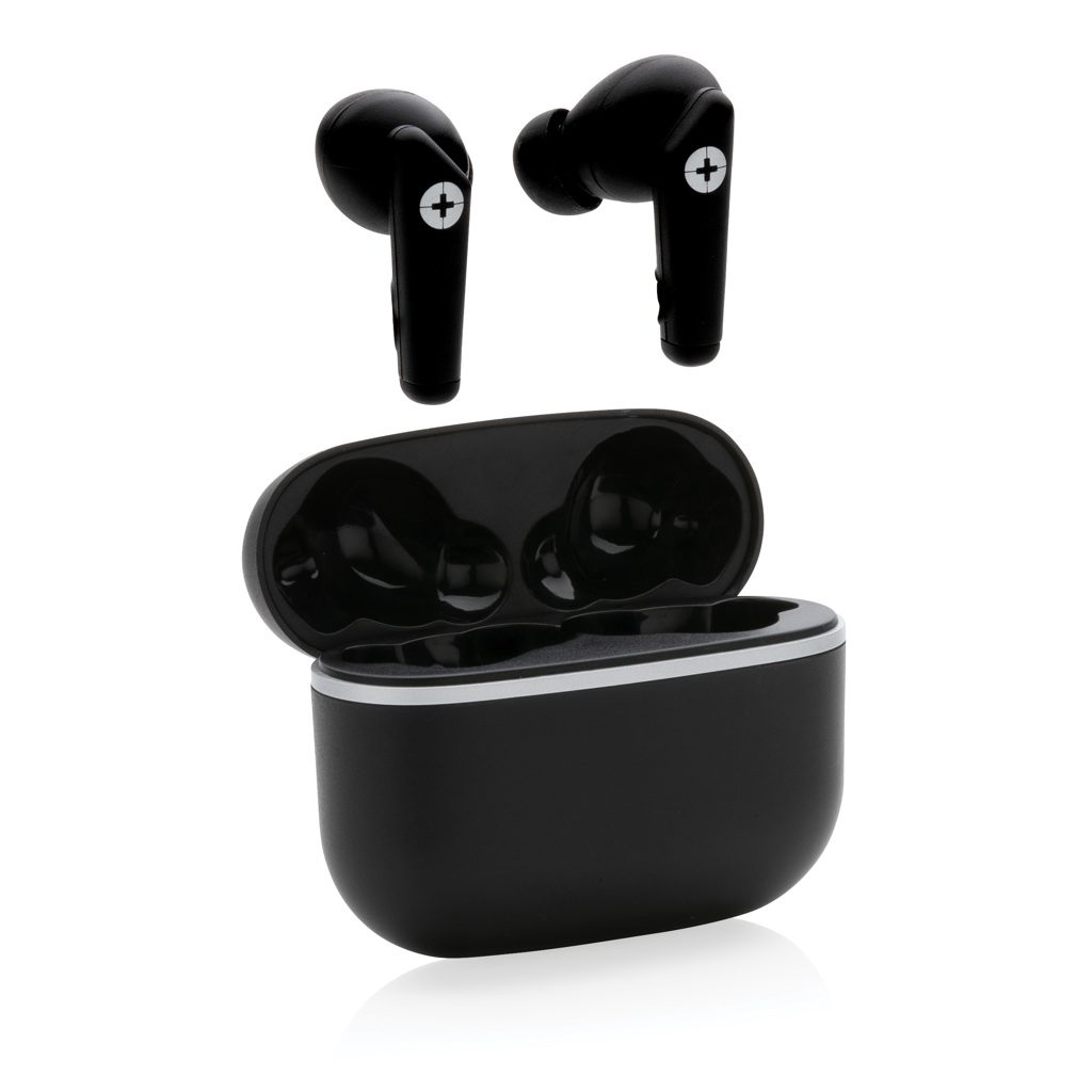 Swiss Peak TWS Ohrhörer 2.0 aus RCS recyceltem Kunststoff