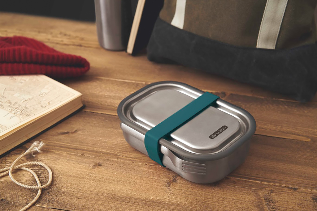 Black+Blum Stainless Steel Lunch Box groß Black+Blum Stainless Steel Lunch Box groß