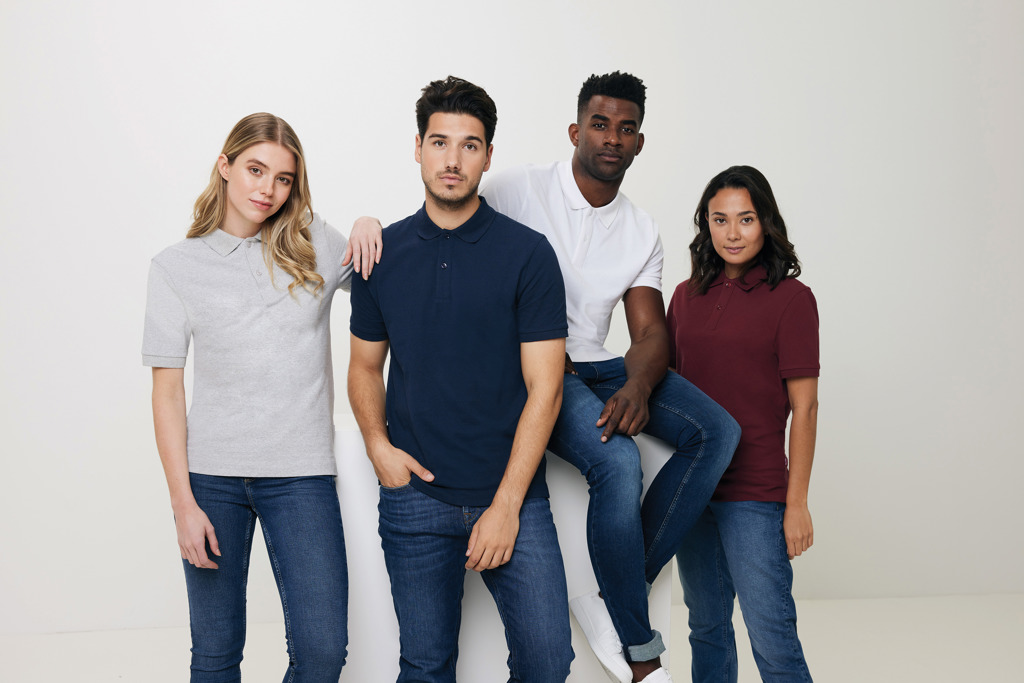 IQONIQ Yosemite Piqué-Poloshirt aus recycelter Baumwolle IQONIQ Yosemite Piqué-Poloshirt aus recycelter Baumwolle