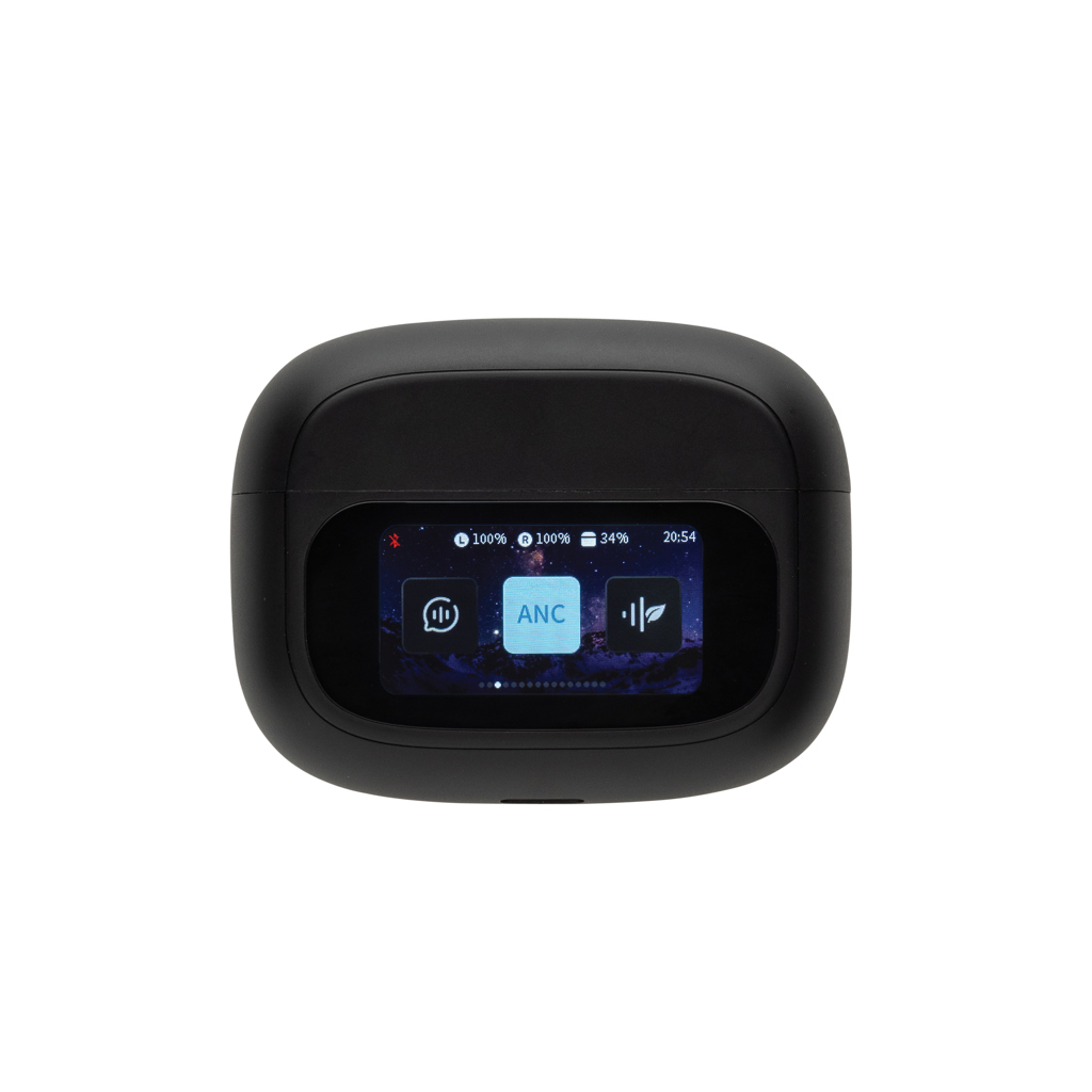 Airtune ANC-Ohrhörer aus RCS rec. ABS mit Touch-Screen