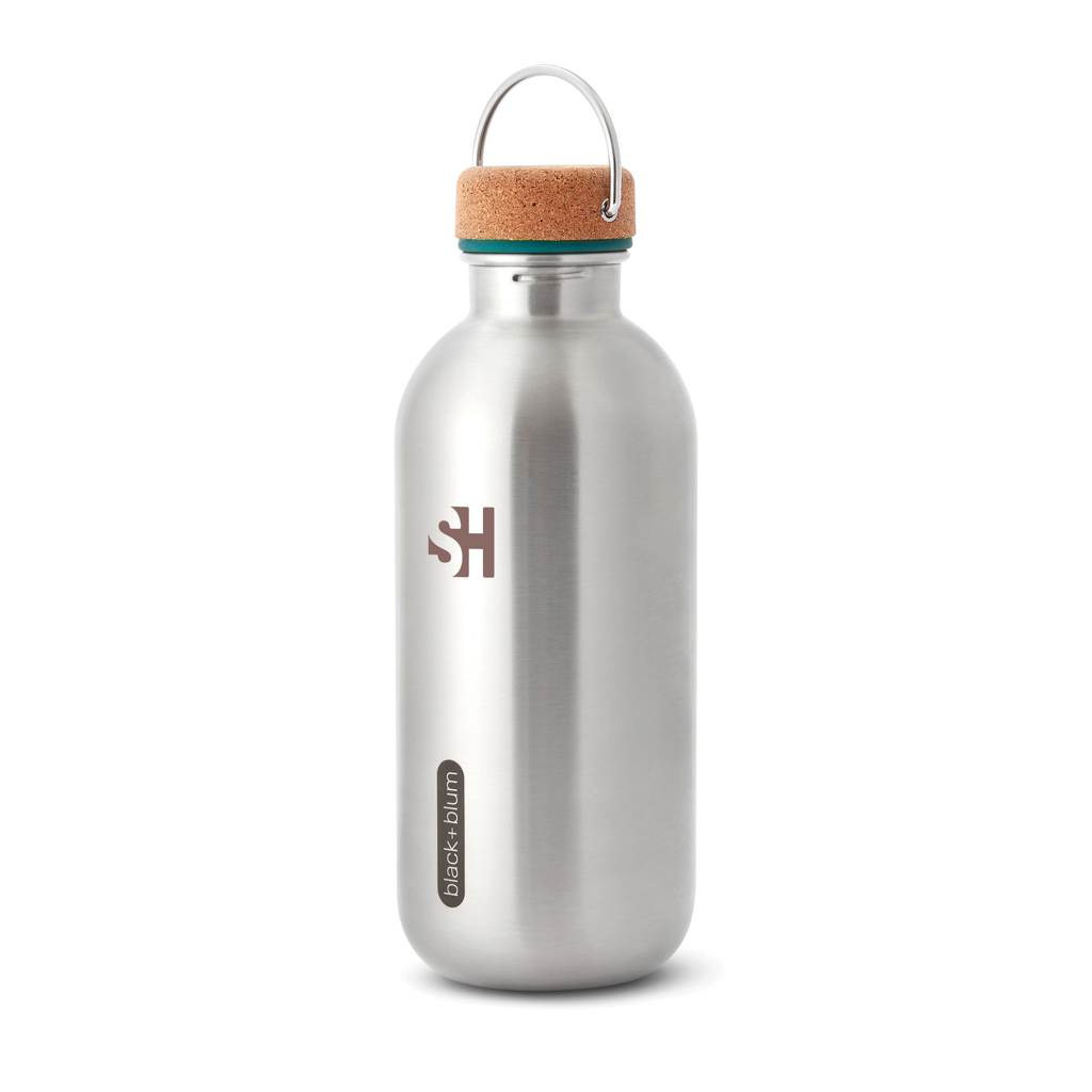 Black+Blum Stahl-Wasserflasche 600ml Black+Blum Stahl-Wasserflasche 600ml