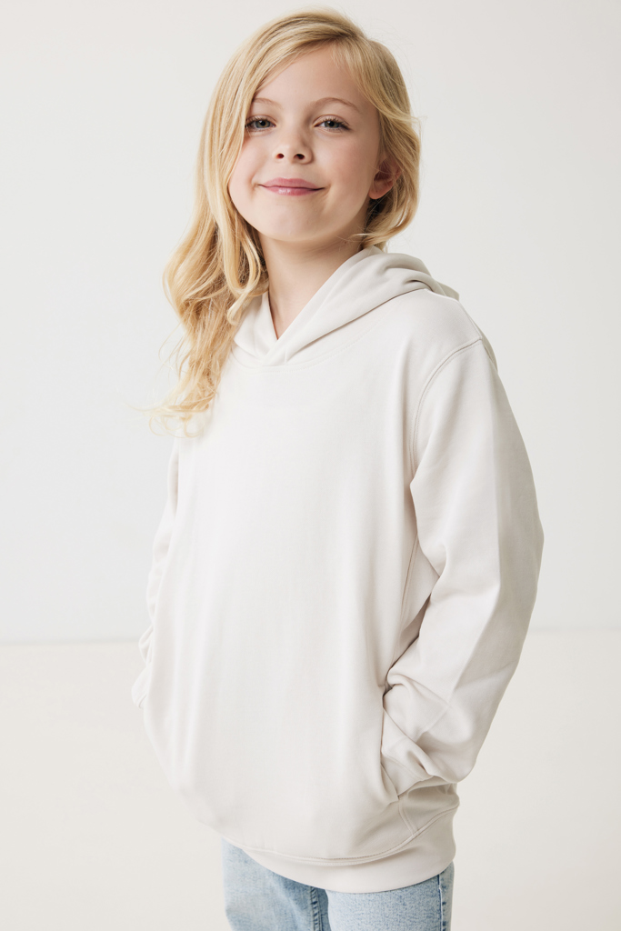IQONIQ Yengo KidsHoodie mit Seitentaschen aus rec. Baumwolle