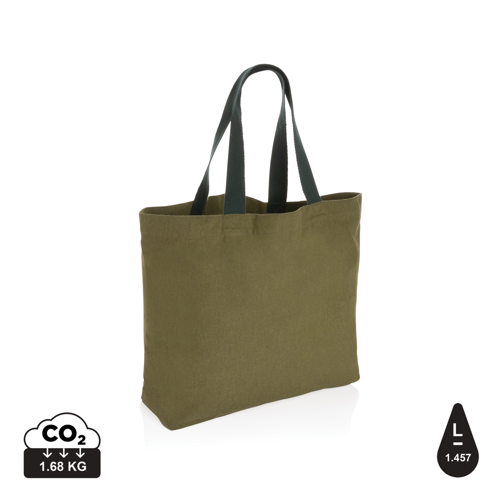 Impact Aware™ 240g/m² große Tasche aus rCanvas, ungefärbt