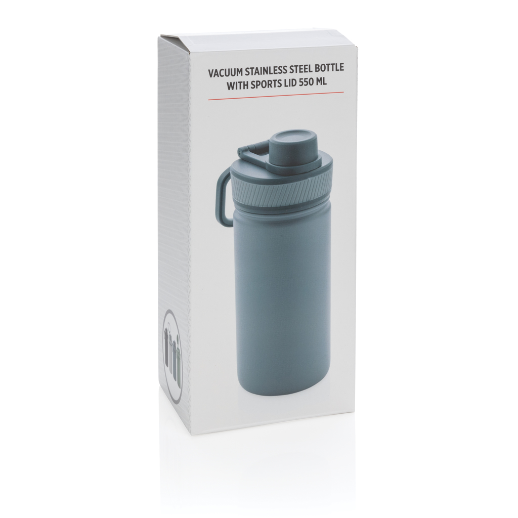 Sport Vakuum-Flasche aus Stainless Steel 550ml