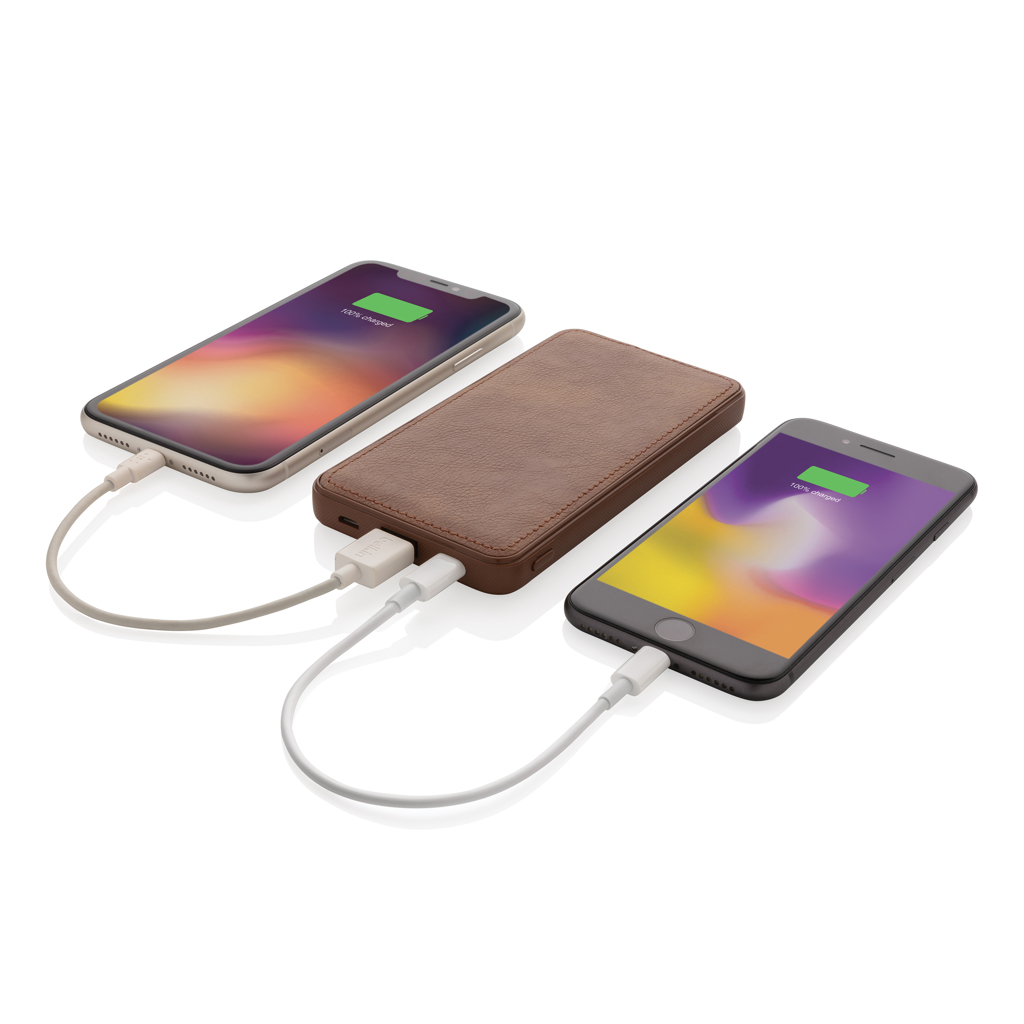 Tusca 10.000 mAh PU Powerbank Tusca 10.000 mAh PU Powerbank