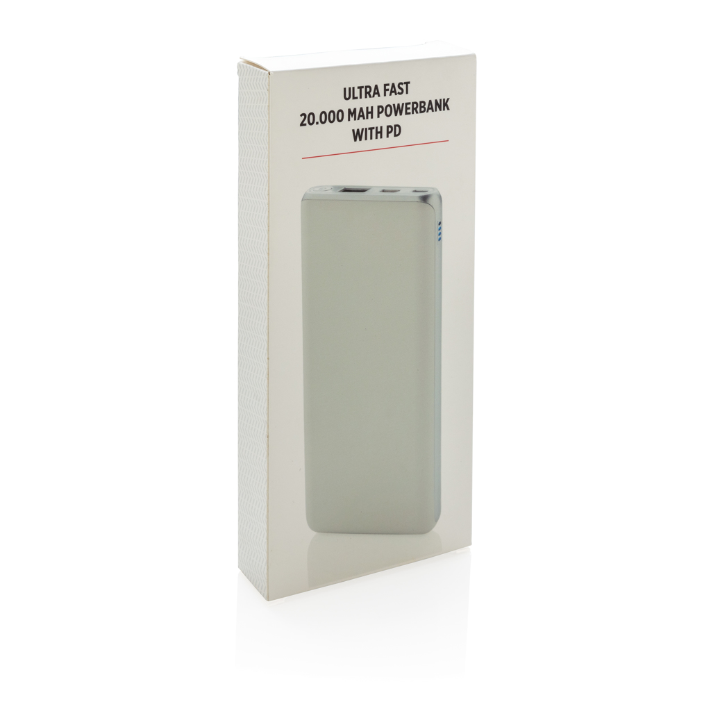 Ultraschnelle 20.000 mAh Powerbank mit PD