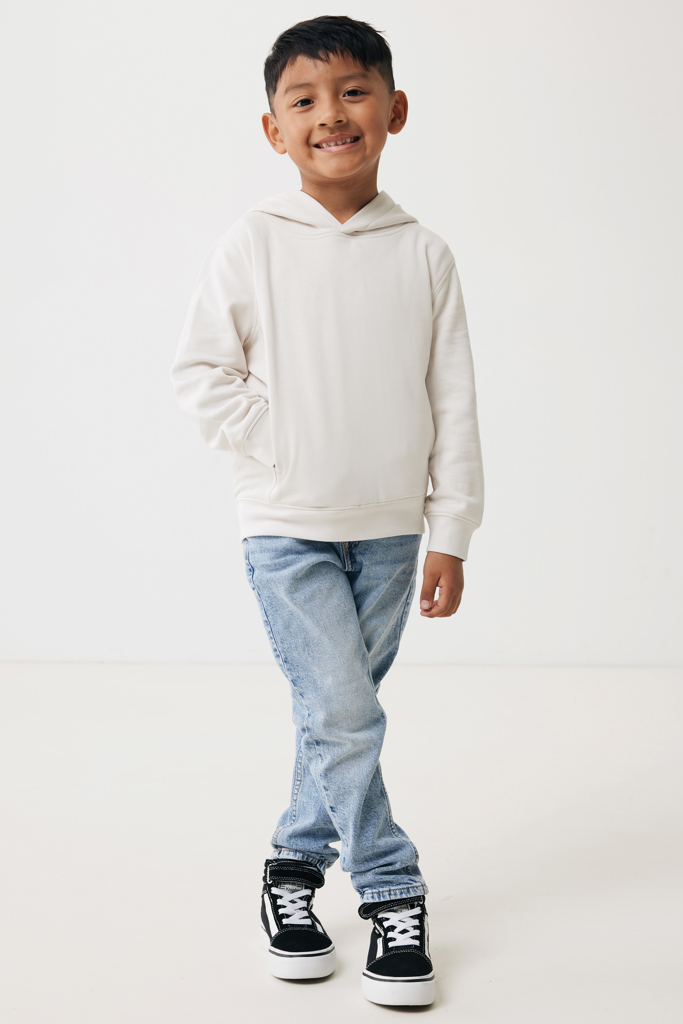 IQONIQ Yengo KidsHoodie mit Seitentaschen aus rec. Baumwolle