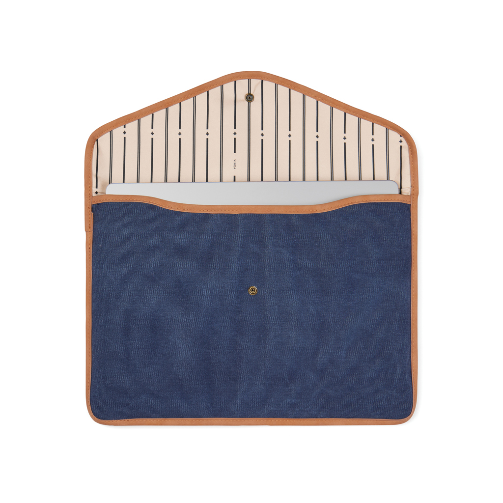 VINGA Bosler 16" Laptop-Tasche aus GRS recyceltem Canvas