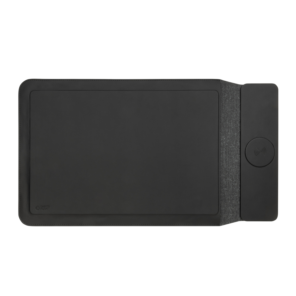Swiss Peak magnet. 15,6" Laptop-Sleeve mit 15W Ladefunktion