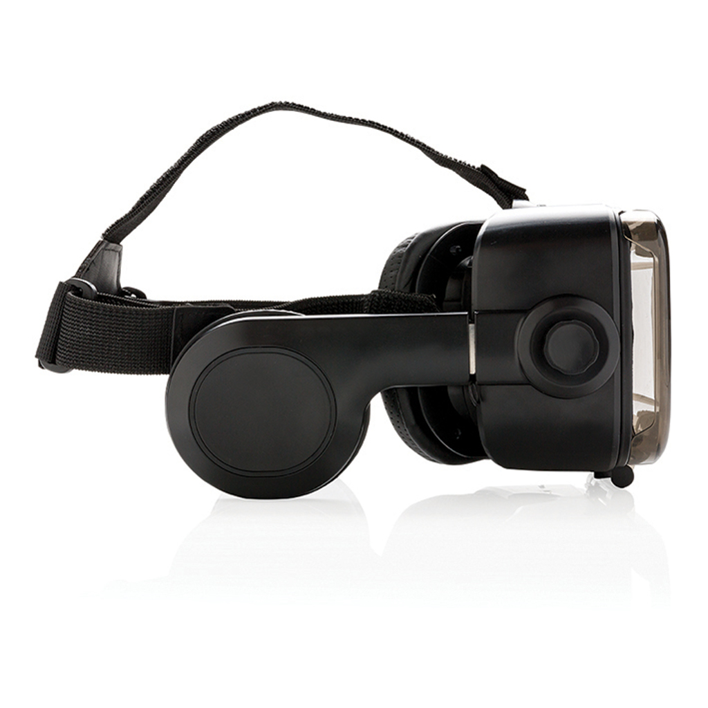 VR-Brille mit integriertem Kopfhörer VR-Brille mit integriertem Kopfhörer