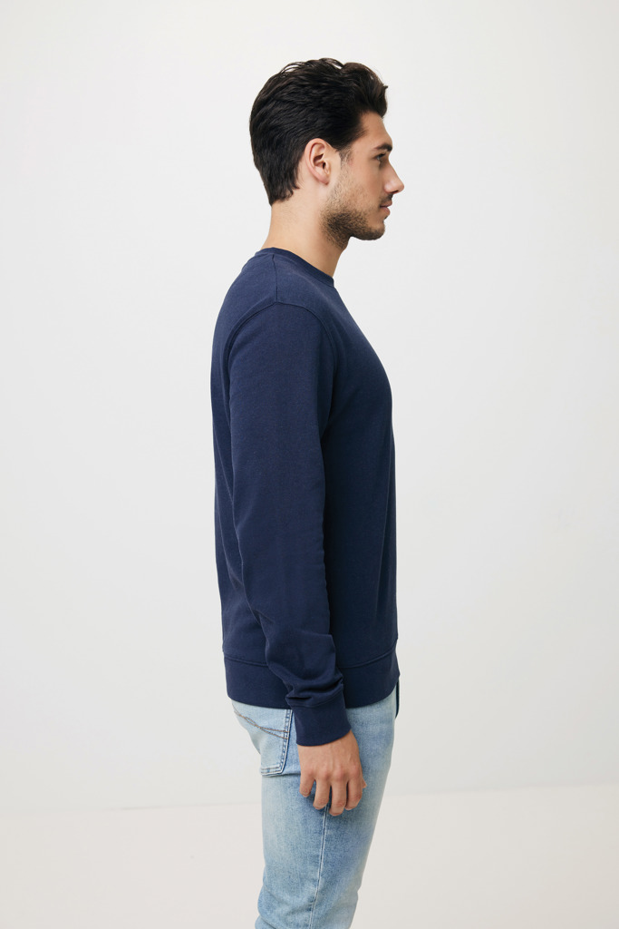 IQONIQ Zion Rundhals-Sweater aus recycelter Baumwolle IQONIQ Zion Rundhals-Sweater aus recycelter Baumwolle