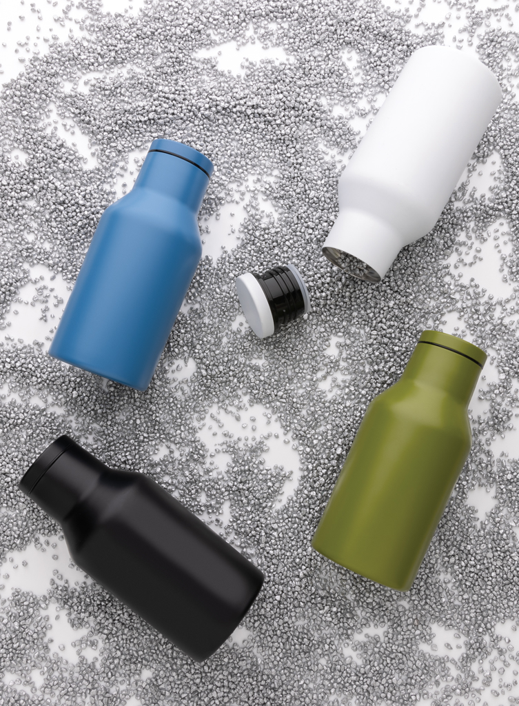 RCS recycelte Stainless Steel Kompakt-Flasche