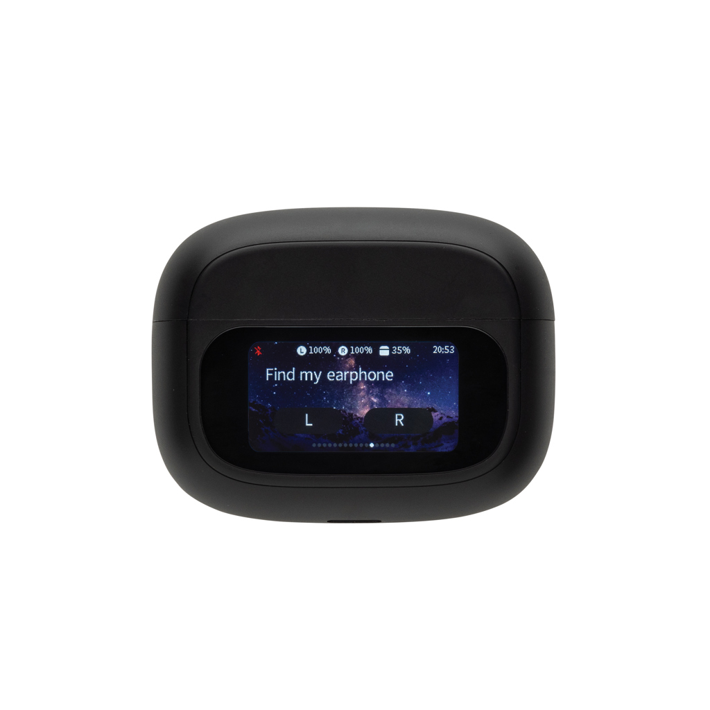 Airtune ANC-Ohrhörer aus RCS rec. ABS mit Touch-Screen