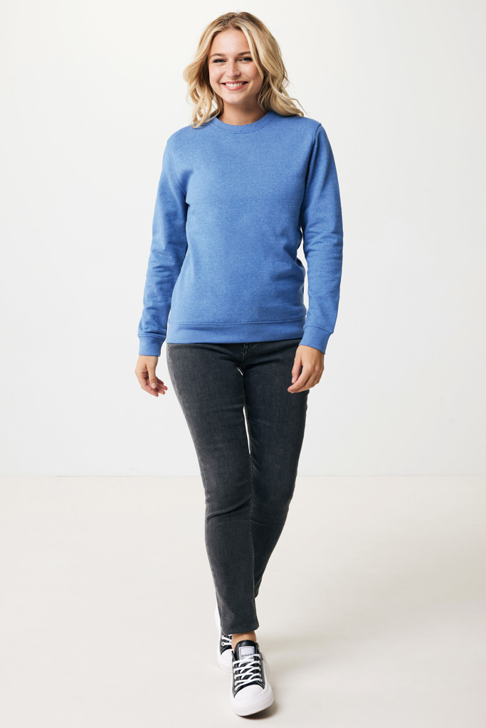 IQONIQ Denali ungefärbt. Rundhals-Sweater aus recycelter BW IQONIQ Denali ungefärbt. Rundhals-Sweater aus recycelter BW