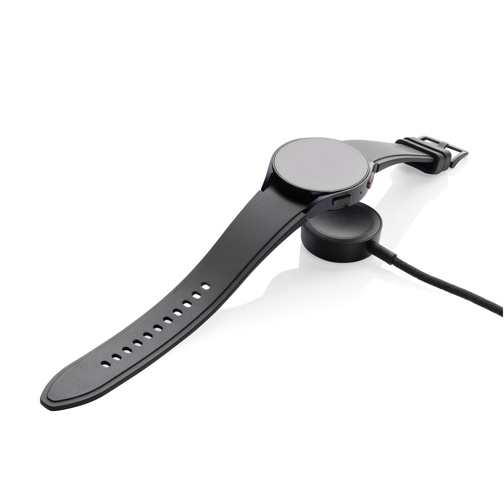 Terra RCS rPET 6-in-1-Ladekabel mit Uhrenladegerät