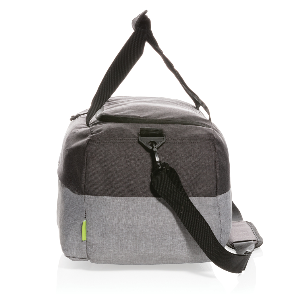 Duo Color RPET RFID Wochenendtasche, PVC-frei Duo Color RPET RFID Wochenendtasche, PVC-frei