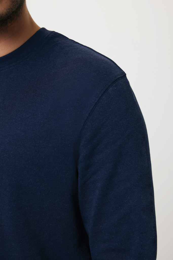 IQONIQ Zion Rundhals-Sweater aus recycelter Baumwolle IQONIQ Zion Rundhals-Sweater aus recycelter Baumwolle