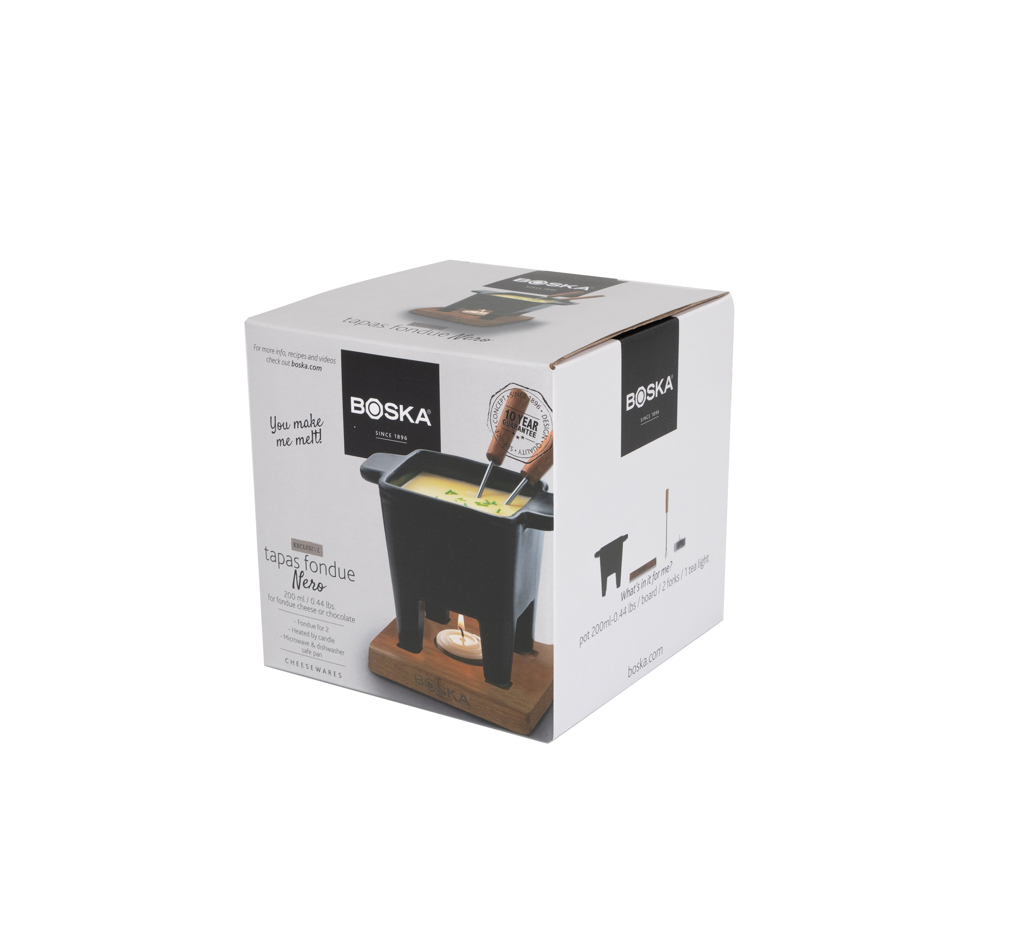 BOSKA Tapas Fondue Nero, 300 ml BOSKA Tapas Fondue Nero, 300 ml