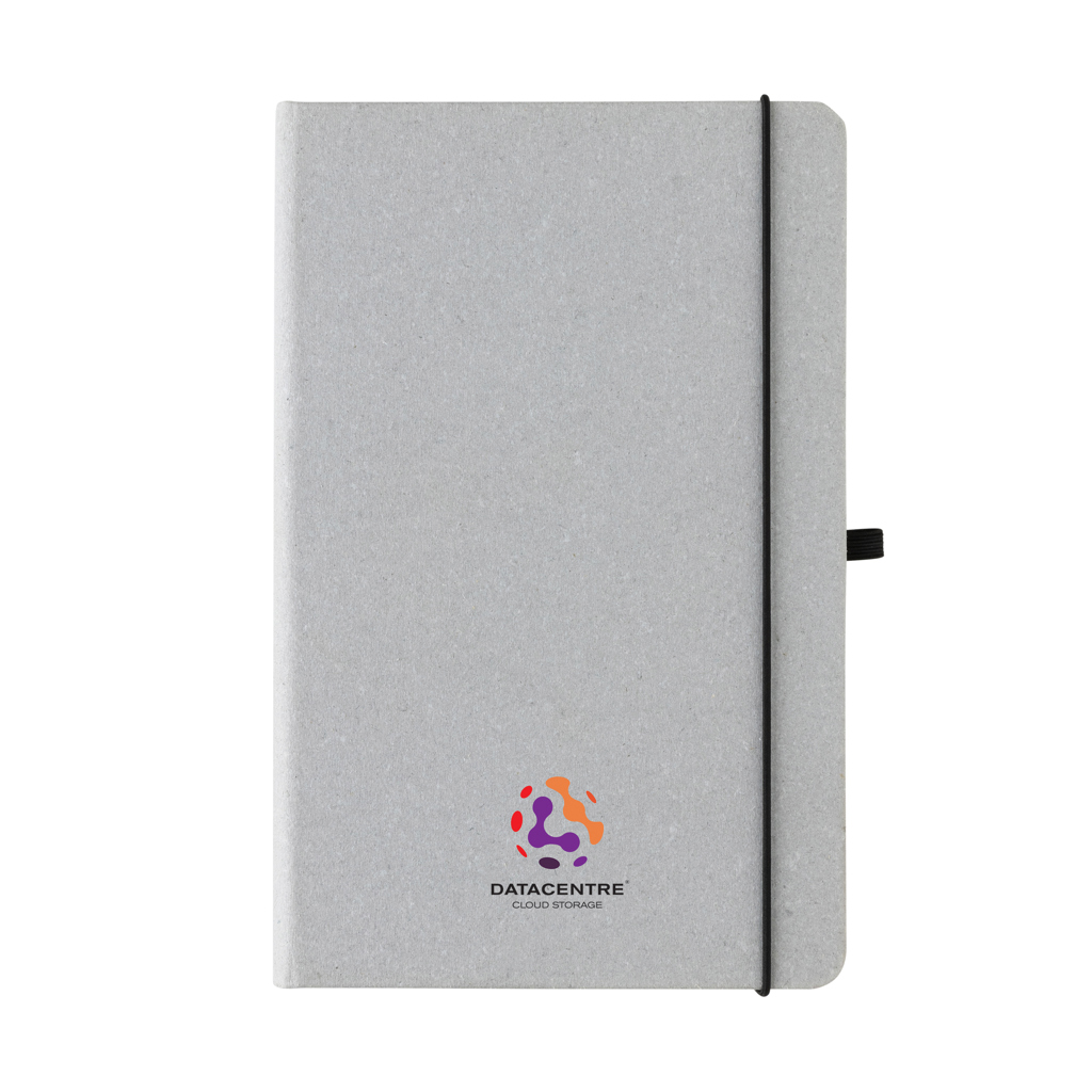 A5 Hardcover Notizbuch aus GRS recyceltem PU