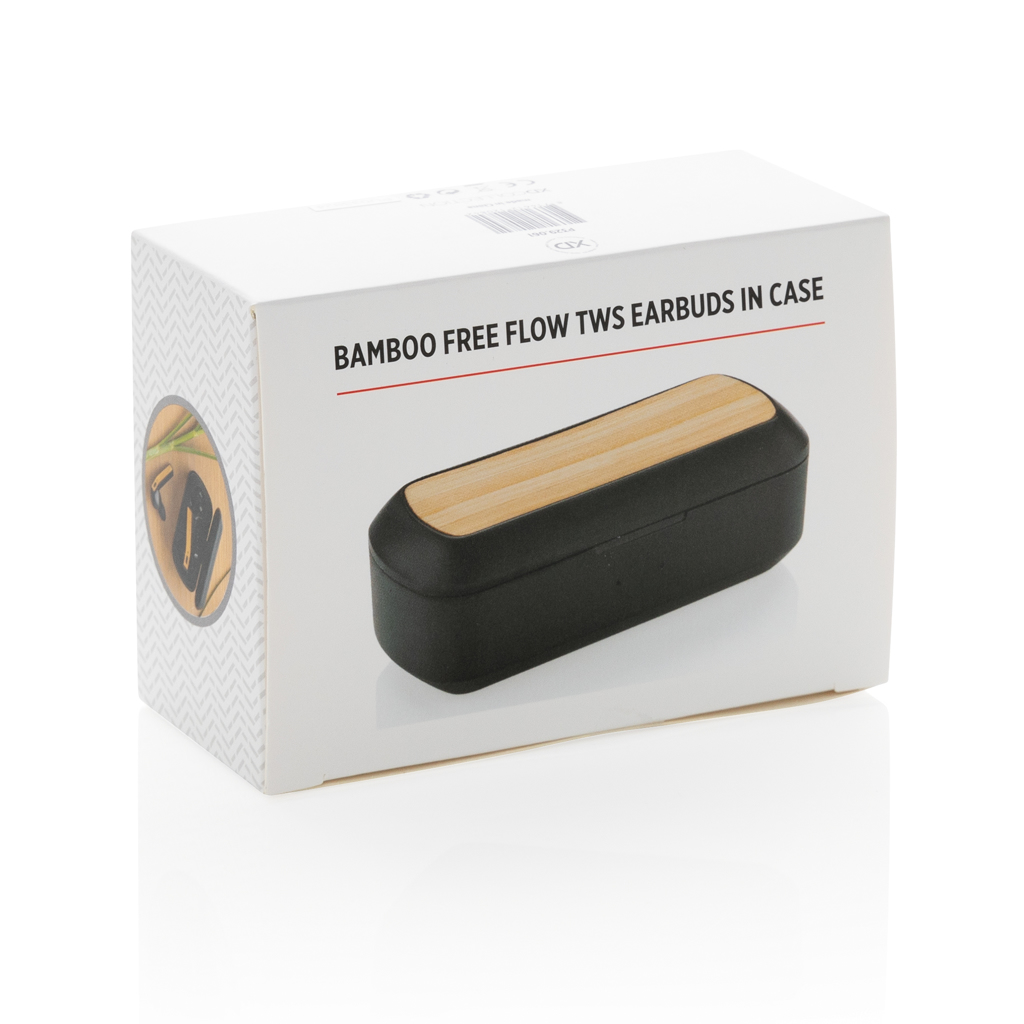 Bambus Free Flow TWS Ohrhörer in Ladebox