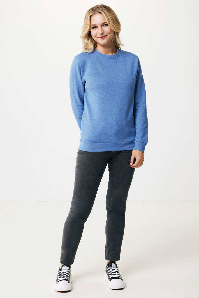 IQONIQ Denali ungefärbt. Rundhals-Sweater aus recycelter BW IQONIQ Denali ungefärbt. Rundhals-Sweater aus recycelter BW