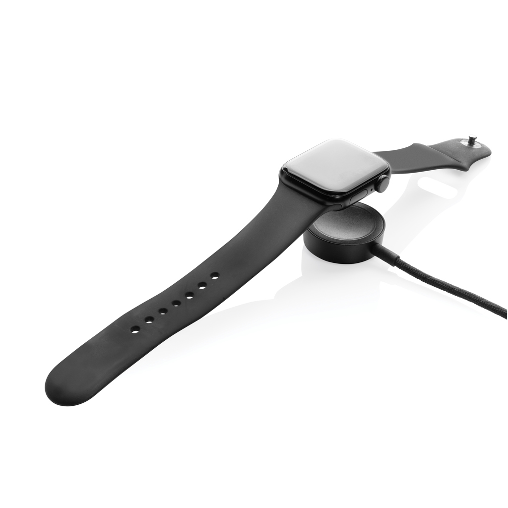 Terra RCS rPET 6-in-1-Ladekabel mit Uhrenladegerät