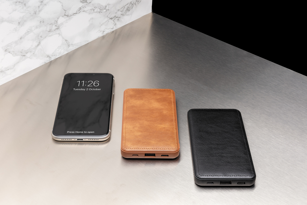 Tusca 10.000 mAh PU Powerbank Tusca 10.000 mAh PU Powerbank