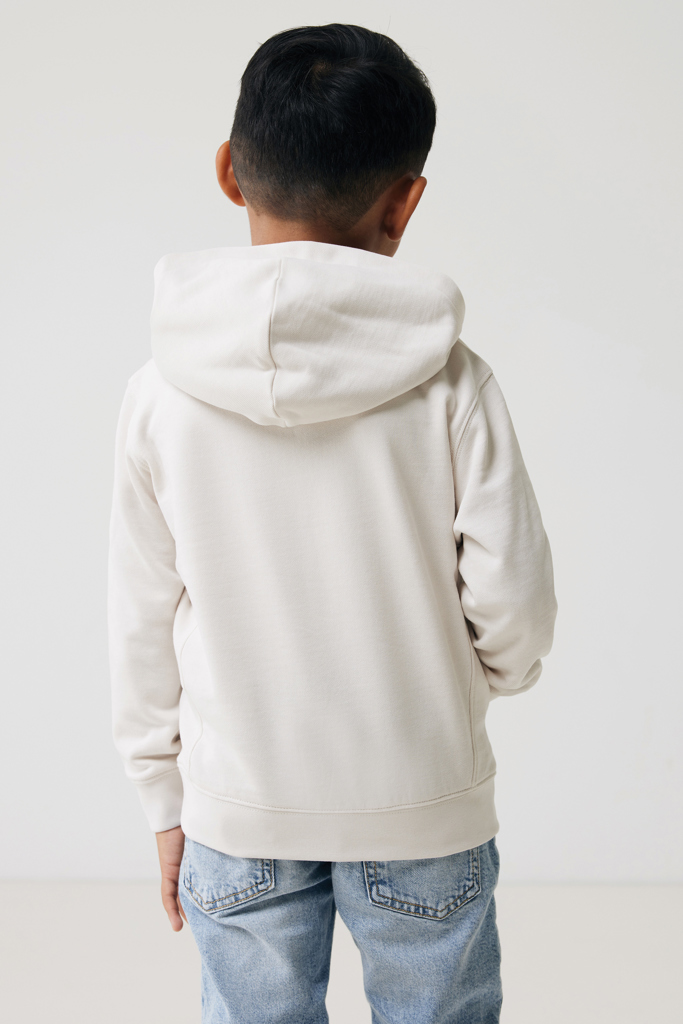IQONIQ Yengo KidsHoodie mit Seitentaschen aus rec. Baumwolle