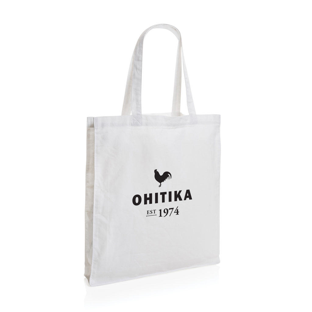 Impact AWARE™ recycelte Baumwolltasche 145gr mit Boden