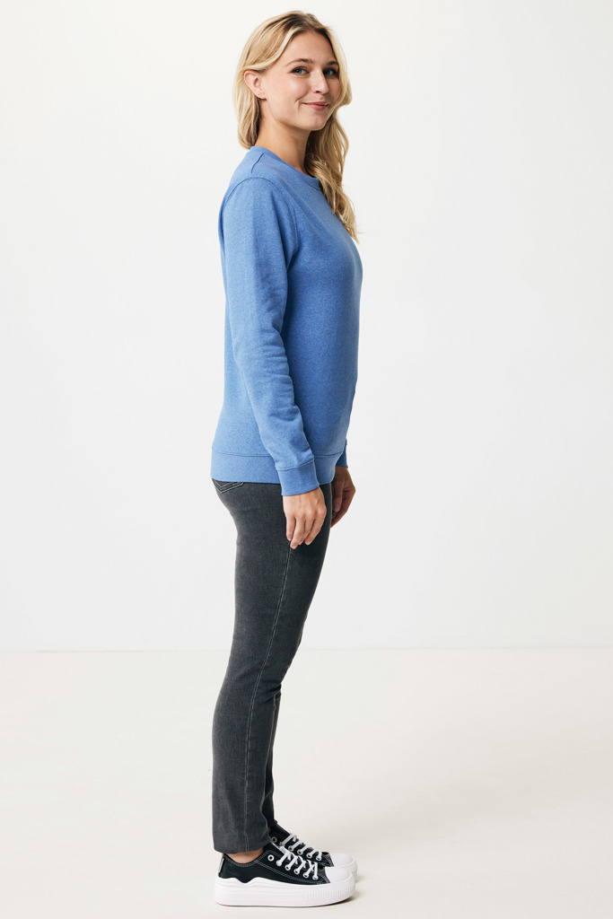 IQONIQ Denali ungefärbt. Rundhals-Sweater aus recycelter BW IQONIQ Denali ungefärbt. Rundhals-Sweater aus recycelter BW