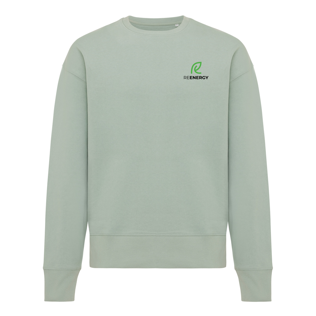 IQONIQ Kruger Relax-Rundhals-Sweater aus recycelt. Baumwolle