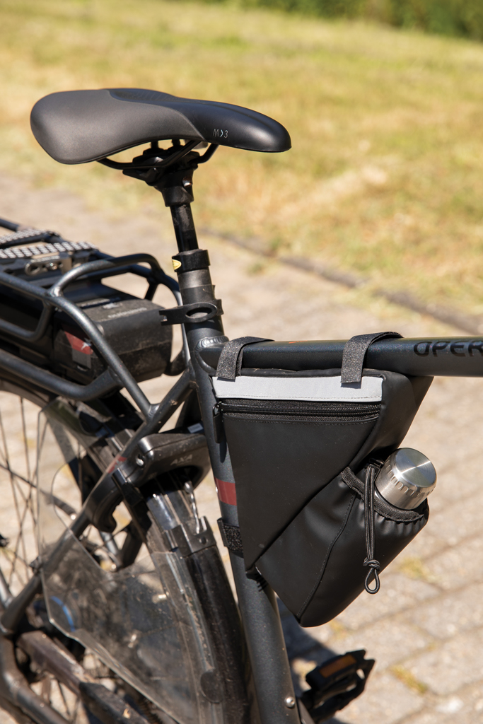 High-Visibility Fahrradtasche mit Flaschenhalter