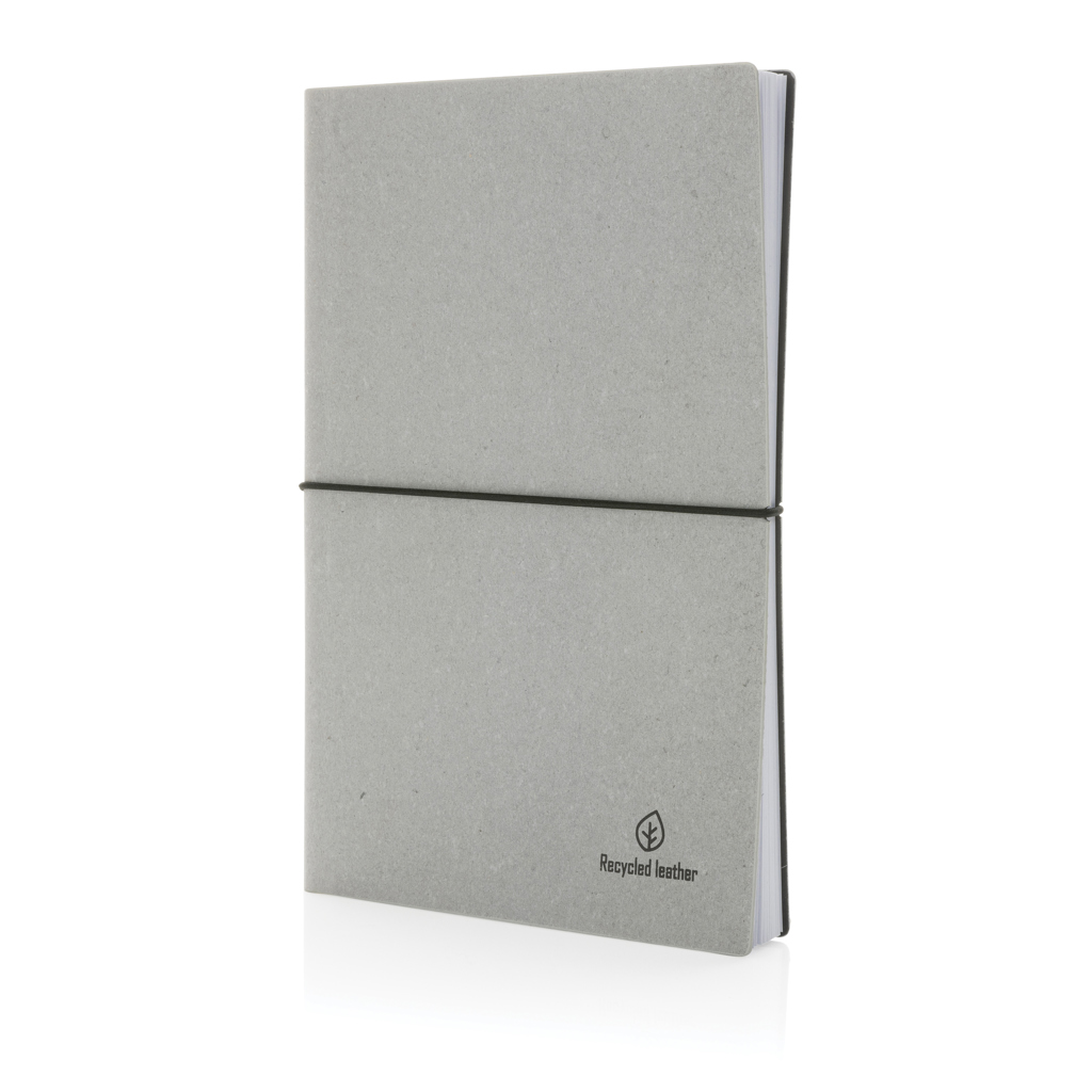 A5 Notizbuch aus GRS recyceltem Leder