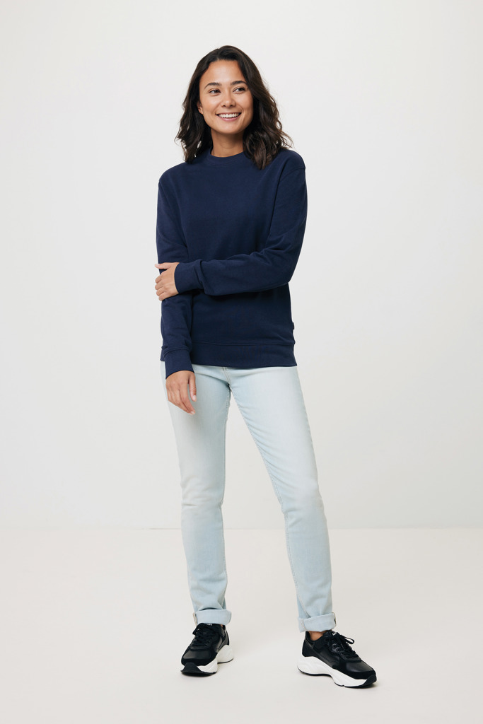 IQONIQ Zion Rundhals-Sweater aus recycelter Baumwolle IQONIQ Zion Rundhals-Sweater aus recycelter Baumwolle