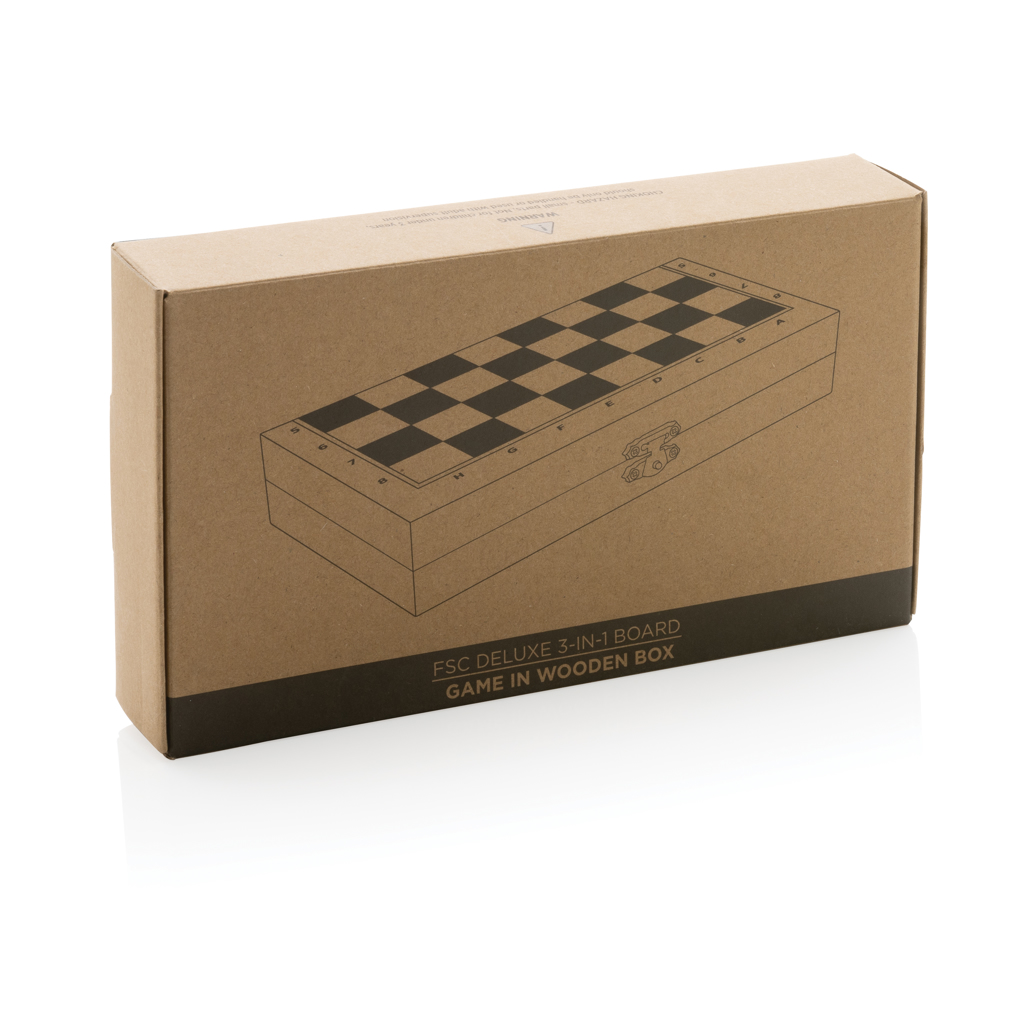 Deluxe 3-in-1-Brettspiel in Box