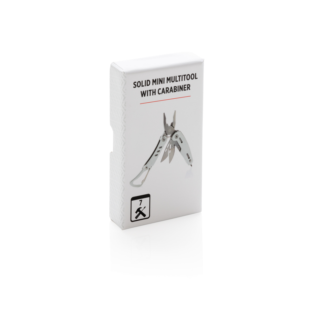 Solid Mini-Multitool mit Karabiner Solid Mini-Multitool mit Karabiner