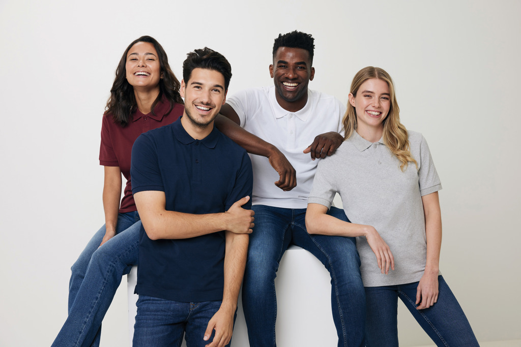 IQONIQ Yosemite Piqué-Poloshirt aus recycelter Baumwolle IQONIQ Yosemite Piqué-Poloshirt aus recycelter Baumwolle