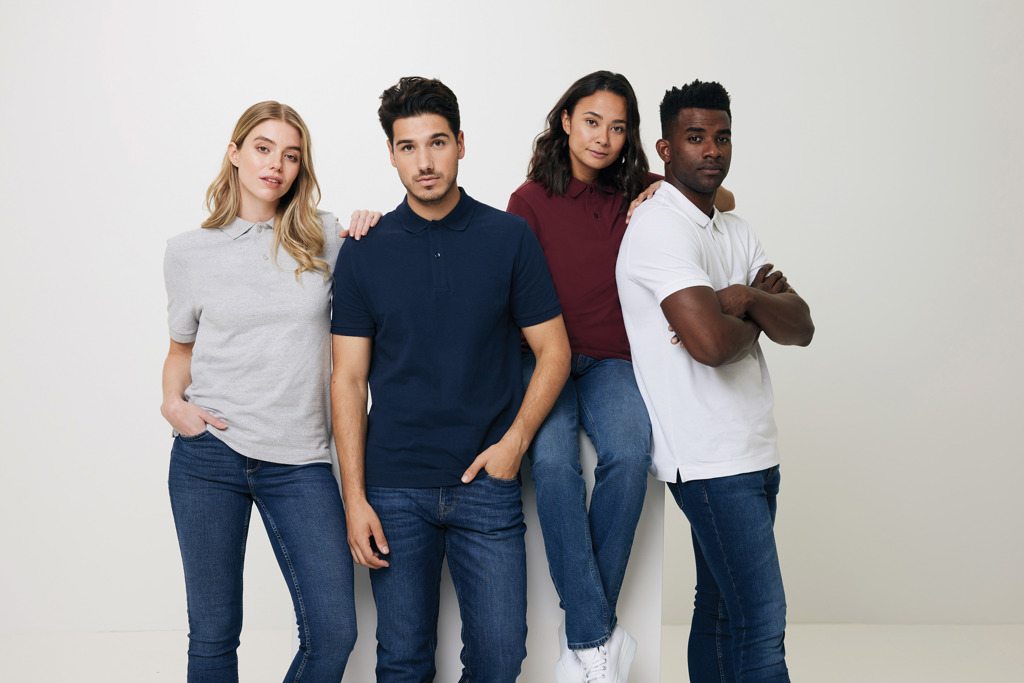 IQONIQ Yosemite Piqué-Poloshirt aus recycelter Baumwolle IQONIQ Yosemite Piqué-Poloshirt aus recycelter Baumwolle