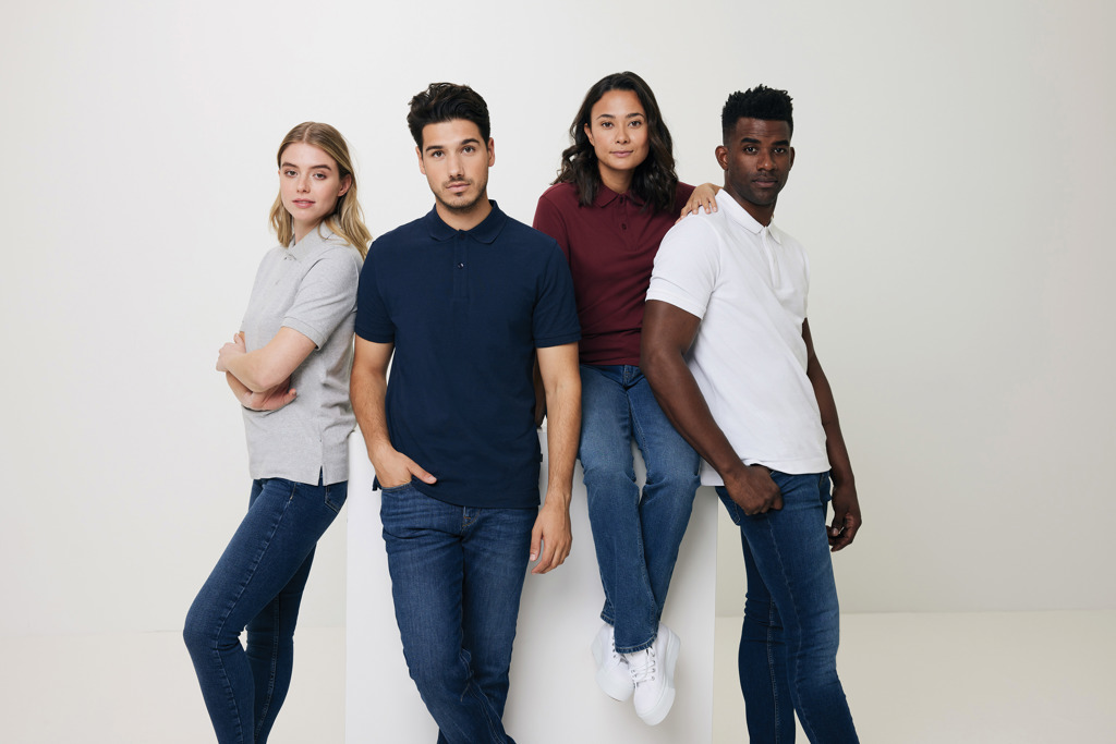 IQONIQ Yosemite Piqué-Poloshirt aus recycelter Baumwolle IQONIQ Yosemite Piqué-Poloshirt aus recycelter Baumwolle