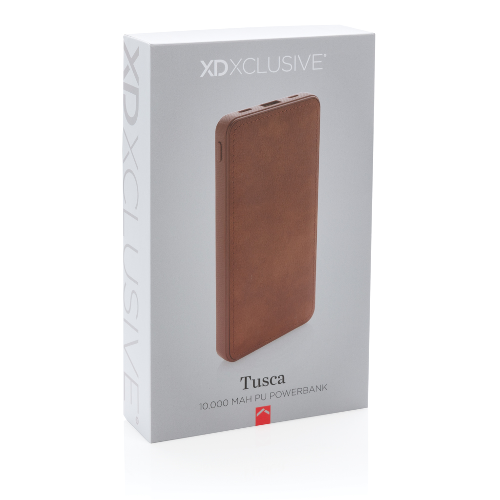 Tusca 10.000 mAh PU Powerbank Tusca 10.000 mAh PU Powerbank