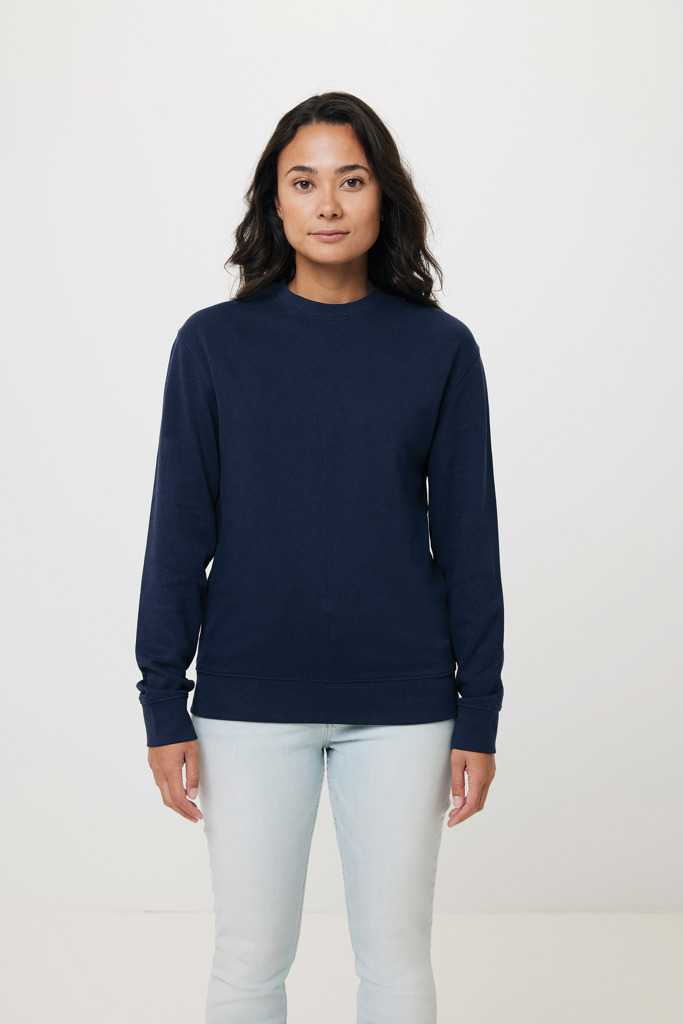 IQONIQ Zion Rundhals-Sweater aus recycelter Baumwolle IQONIQ Zion Rundhals-Sweater aus recycelter Baumwolle