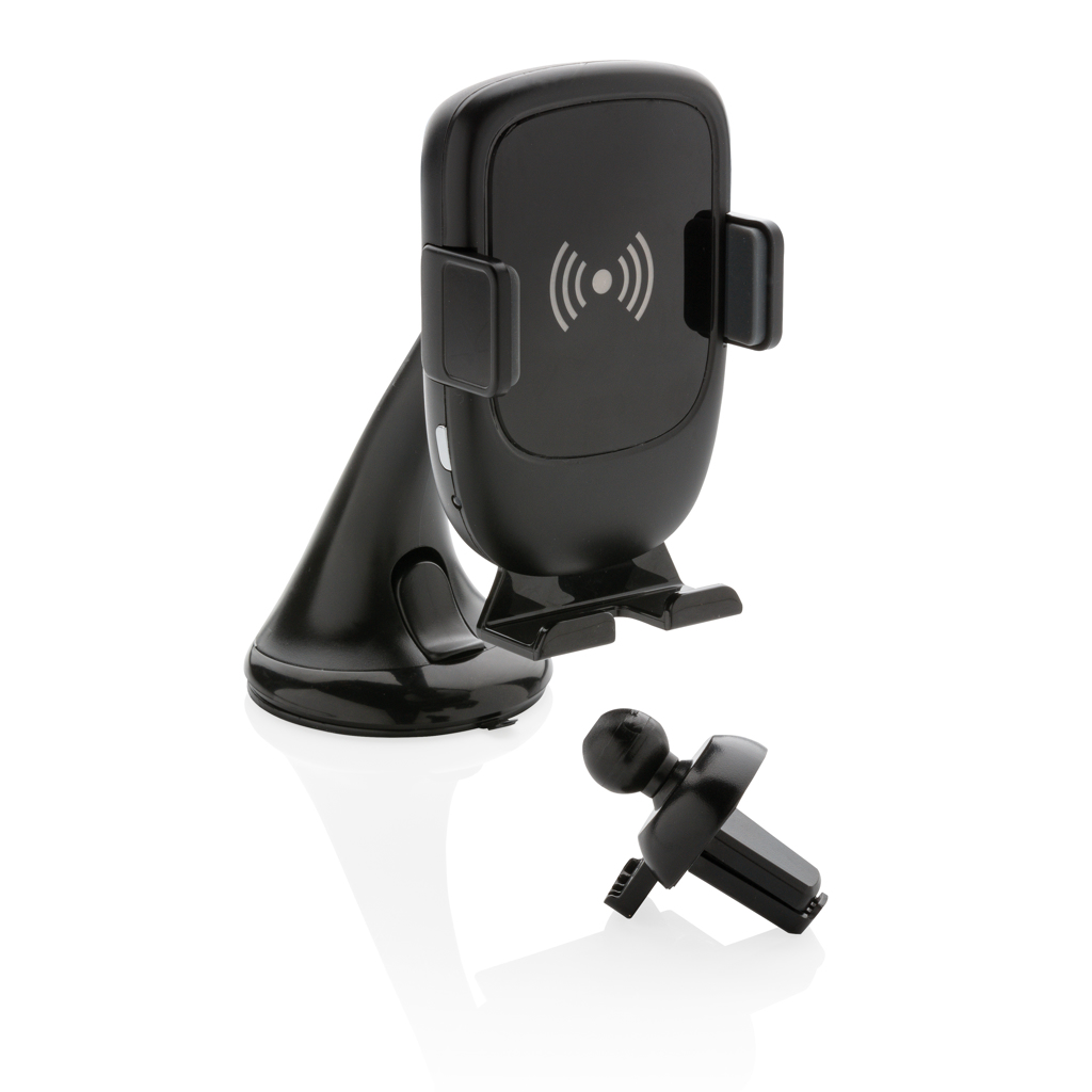 Phone Holder mit 5W Wireless Charger & autmatischer Öffnung Phone Holder mit 5W Wireless Charger & autmatischer Öffnung